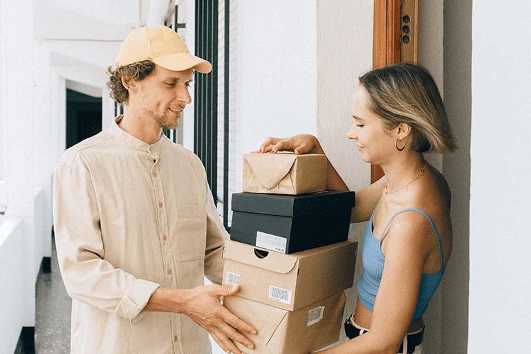 A good delivery experience thanks to tracking updates